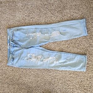 Judy Blue Ripped Boyfriend Jeans